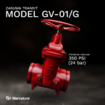 Zasuwa rowkowana NRS Transit GV-01/G — 2